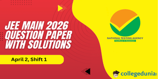 JEE Mains 2026 April 2 Shift 1 Question Paper with Solutions PDF